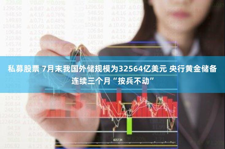 私募股票 7月末我国外储规模为32564亿美元 央行黄金储备连续三个月“按兵不动”