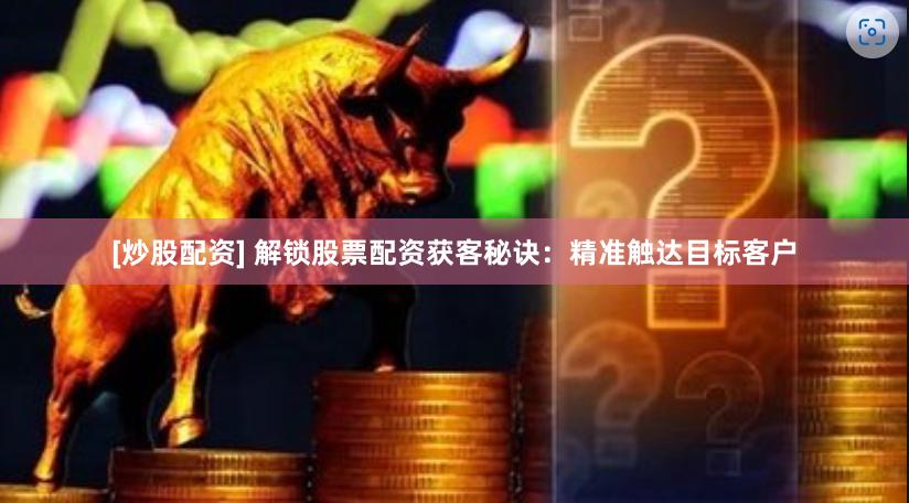 [炒股配资] 解锁股票配资获客秘诀：精准触达目标客户